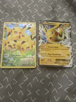 Pokemon TCG Pikachu Generations RC29-32 Full Art And Black Star Prom XY174 EX - Image 3
