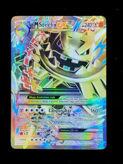 M Steelix EX 2016 Pokemon Steam Siege 2016 NM-/LP+ 🔥🔥🔥 - Image 1