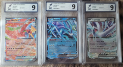 3 x POKEMON SPECIAL BUNDLE/MINI SET - HO-OH EX, SUICUNE & LUGIA - RKT GRADED - Image 1