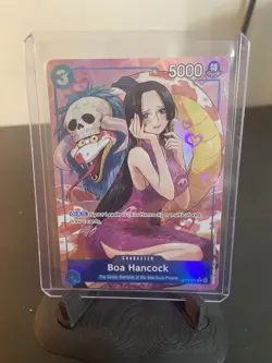 2025 One Piece Carrying On His Will Boa Hancock Alternate Art Rare #OP13-051 - Image 1