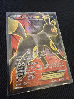 Pokemon Umbreon EX TCG Full Art Ultra Rare Card 119/124 - Image 2