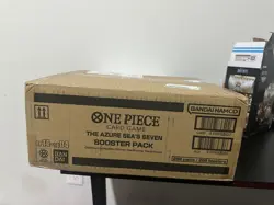 OP14 ENGLISH ONE PIECE CARD GAME THE AZURE SEA'S SEVEN BOOSTER BOX CASE SEALED - Image 3