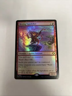 Hexing Squelcher Foil Card #0145 MTG LP - Image 1