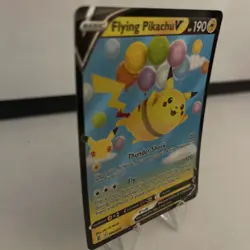 Pokemon TCG Flying Pikachu v Holo Ultra Rare Card 006/025 Celebrations 2021 - Image 3