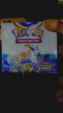 Pokemon Sword & Shield Brilliant Stars TCG Booster Box Arceus Standard Cards - Image 1