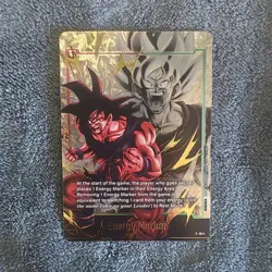 Dragon Ball Super Card Game Bandai Son Goku Foil Energy Marker Card E-19 - Image 1
