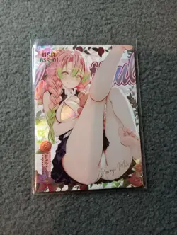 Mitsuri Demon slayer BSR01 DREAM OF DESIRE Goddess Story WAIFU ANIME CARD - Image 1