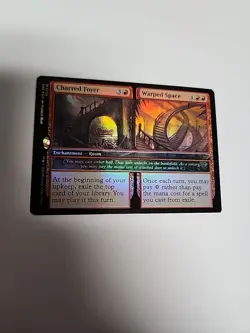 Charred Foyer Warped Space 129 FOIL Duskmourn: House of Horror Near Mint - Image 1