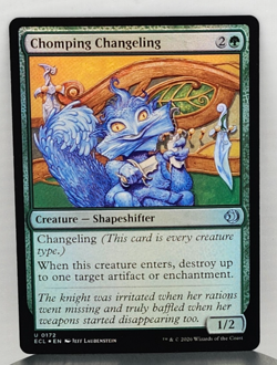 Foil - Chomping Changeling - Lorwyn Eclipsed (ECL) - Image 1