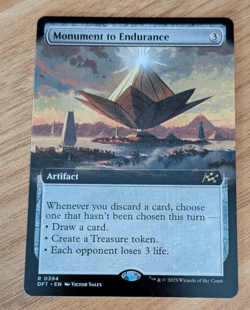 MTG Monument to Endurance, Aetherdrift Extended NM - Image 1