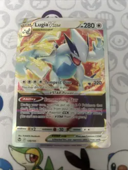 Lugia VSTAR Pokemon Silver Tempest #139/195 Near Mint - Image 1