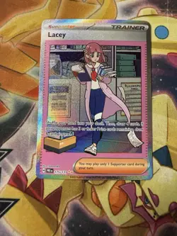 Pokemon ~ Lacey SIR - 175/131 Prismatic Evolutions Special Illustration Rare NM - Image 1