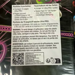 Pokemon TCG: UltraPro Shrouded Fable 9-Pocket Binder Portfolio Album - Image 3