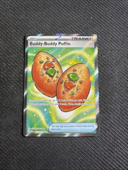 Pokemon TCG Rare Candy Buddy Poffin 167/132 Trainer Mega EVO - Image 1