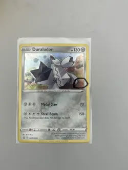*HD SWIRL* Duraludon SWSH028 Black Star Promo Swirl NM Pokemon + Fast Shipping - Image 1