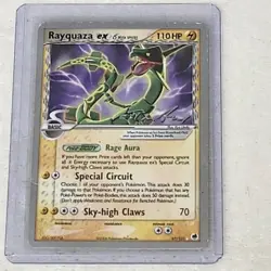 Rayquaza ex (Delta Species) 2007 Tom Roos 97/101 World Championship Deck Pokemon - Image 4