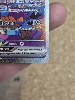 Pokemon TCG Team Rockets Crobat EX Destined Rivals #234/182 NM Nice! - Image 5