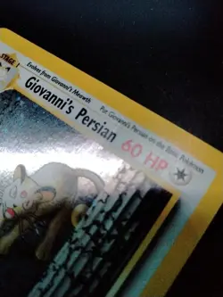Pokemon TCG Giovanni's Persian 8/132 Gym Challenge Holo Rare MP - Image 2