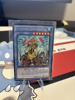 Yugioh - Evigishki Gustkraken (Secret Rare) (1st Edition) - HA06-EN046 LP - Image 1