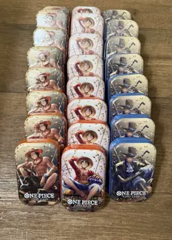 (LOT OF 24) One Piece Card Game 2-Pack Mini Tin Set Vol 2 OP13 Fast FREE SHIP✅ - Image 1