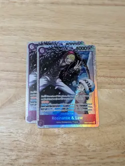 One Piece TCG x2 Rosinante & Law - The Azure Sea's Seven (OP14) - Image 1