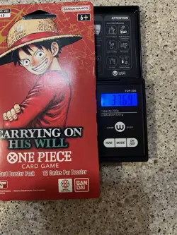 One Piece OP-13 CARRYING ON HIS WILL Sleeved Booster Pack - Heavy - 37.69g 🔥🔥 - Image 1