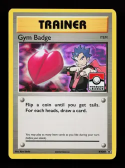 Gym Badge (Koga) XY207 Promo XY Promos Pokemon Card - Image 1