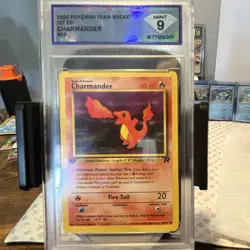 Pokemon Team Rocket Dark Charizard 21/82 1st Edition Rare DSG 9 Regular Card - Image 1