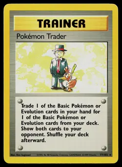 Pokemon Card - Pokemon Trader Base Set 77/102 Rare - Image 1