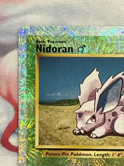 Nidoran M 83/110 Reverse Holo Legendary Collection 2002 Pokemon Card NM-/LP+ - Image 3