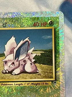 Nidoran M 83/110 Reverse Holo Legendary Collection 2002 Pokemon Card NM-/LP+ - Image 4