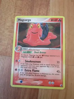 UNCOMMON MAGCARGO 41/115 EX UNSEEN FORCES SET POKEMON CARD - Image 1