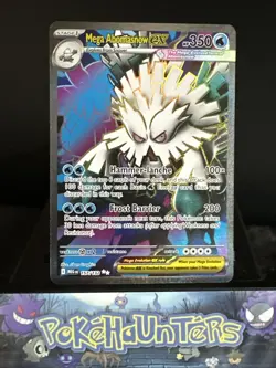 Pokemon Card Mega Abomasnow 157/132 Mega Evolutions Rare Full Art Holo Near Mint - Image 1