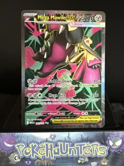 Pokemon Card Mega Mawile EX 162/132 Full Art Mega Evolutions Near Mint - Image 1