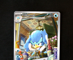 Pokemon Card TCG - Quaxwell 207/193 - Paldea Evolved - Illustration Rare - NM ⭐ - Image 2