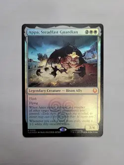 MTG - Appa, Steadfast Guardian TLA Foil Mythic #0010 - Image 1