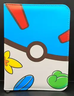 TCGGAMES Ultra Ball Binder - Treeko, Torchic, and Mudkip Pokemon TCG - Image 1