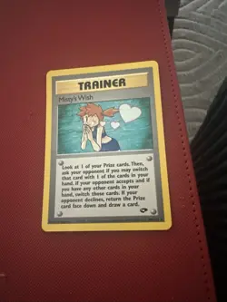 Pokemon Card - Misty's Wish Gym Challenge 108/132 Rare. LP - Image 1