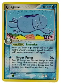 Quagsire 26/109 Rare Non Holo EX Team Rocket Returns NM With eBay Shipping - Image 3