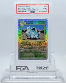 2002 POKEMON LEGENDARY COLLECTION NIDORINA #55 REVERSE HOLO PSA 9 MINT #41384346 - Image 1