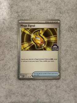 Pokemon Mega Signal Great Ball League Promo Asia Stamp NM 121/132 - Image 2