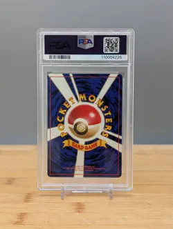 1997 Pokemon Team Rocket Dark Weezing Holo #110 PSA 8 Japanese - Image 2