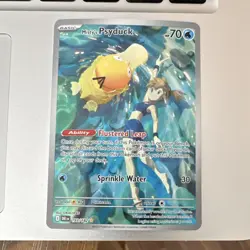 Pokemon Misty's Psyduck Illustration Rare Holo 193/182 Sv10: Destined Rivals - Image 1