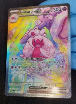 Pokemon TCG Tinkaton EX 262/193 Full Art Ultra Rare Paldea Evolved Mint 💎 - Image 2