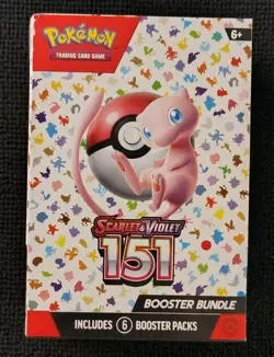 Pokemon TCG Scarlet and Violet 151 Booster Bundle (6 Packs) *SEALED* 820650853210 - Image 1