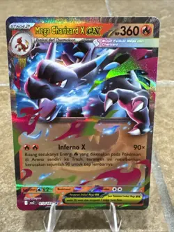 Pokemon TCG Bahasa Indonesia Language Mega Charizard ex MA2 013/103 RR - Image 1