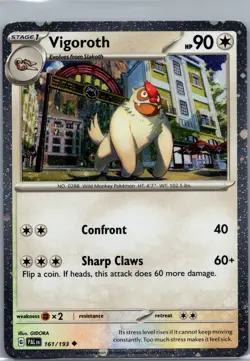 Pokemon Slaking 162/193 Cosmos Holo Promo Set - Image 3