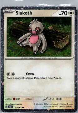 Pokemon Slaking 162/193 Cosmos Holo Promo Set - Image 5