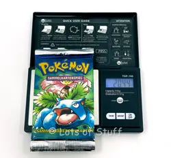 German Pokemon Base Set 1st Edition Booster Pack Venusaur 20.44gm -225 "Light" - Image 1