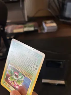 Venusaur 13 WOTC Holo Black Star Promo Pokemon TCG *creased* *damaged* - Image 4